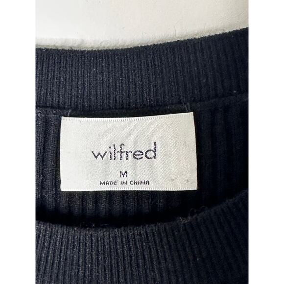 Aritzia Wilfred Ribbed Knit Sheffield Midi Dress - Picture 5 of 6